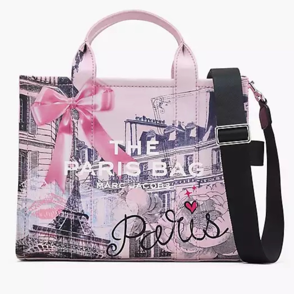 MARC JACOBS PARIS CITY TOTE BAG